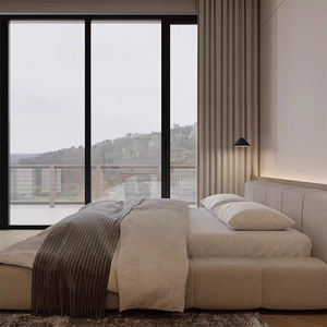 Lit de luxe pour chambre à coucher, meubles en tissu, lit <span class=keywords><strong>king</strong></span>-<span class=keywords><strong>size</strong></span> pour petits appartements, moderne et simple, lit double rembourré - Product Image 4