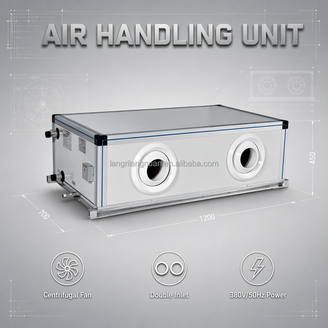 Hot Sales Most Popular High Quality KD(X)-15 HVAC Ceiling Mounted air Conditioner Industrial air Handling Unit