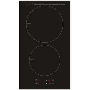 OEM/ODM Supplier of Home Appliances CE approval built in 2 burners Induction Hob