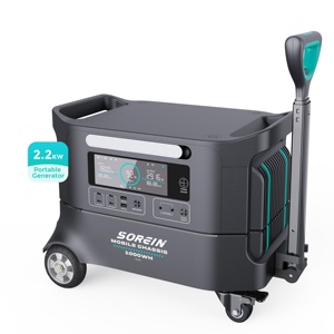Generador Solar Portátil de 2200W Todo en Uno para Almacenamiento de Energía en el Hogar, Batería de 2000W para Uso Fuera de la Red, en Venta - Product Image 1
