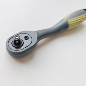 Lixin 1/4 Inch Ratchet Wrench 72 Tooth Quick Release Gray Green Auto Repair Tool - Product Image 2