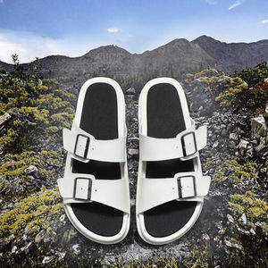 Sandalias de Plataforma de Cuero EVA con Suela Gruesa para Hombre, Pantuflas Casuales de Verano para Exteriores - Product Image 2