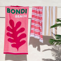 Serviettes de plage personnalisées en velours imprimé 100 % coton de Chine, serviettes de piscine pliables anti-sable