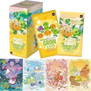 48 Cajas de Cartas KAYOU <span class=keywords><strong>EA</strong></span> del Juego Plants Vs. Zombies, Cartas de Colección para Tiempo Libre, Cartas Periféricas de Anime, Tienda de Anime, Sala de Transmisión en Vivo, Venta al por Mayor - Product Image 1