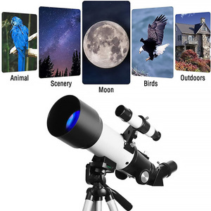 Astronomical Telescope 70400 White High Definition Deep Sky Observation Student Use With Tripod And Accessories - Product Image 5