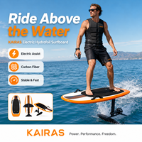 Planche de surf électrique hydrofoil en fibre de carbone 8KW, 60 km/h, 58V 35Ah, avec télécommande sans fil, OEM