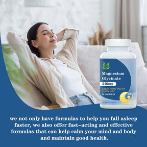Capsules de glycinate de magnésium personnalisées : favorisent un sommeil sain, une relaxation musculaire et une meilleure santé osseuse - Product Image 5