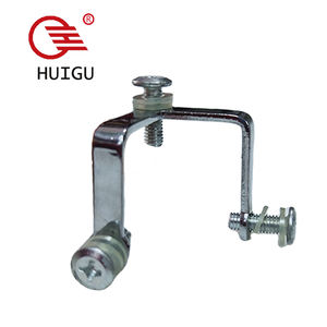 أنابيب دعم للستائر من الحديد + المطاط, 3 مخالب تثبيت للستائر ، نظام عنكبوت للحائط الزجاجي - Product Image 1