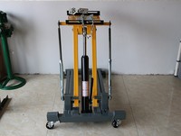 3 chariots à boîte de vitesses en acier pour outils de réparation de pneus, plateau de levage pour réparation de châssis automobile