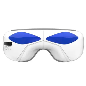Yeni ürün 3d simülasyon İnsan el Shiatsu akıllı göz masajı isı sıkıştırma göz yorgunluk giderici ve daha iyi uyku