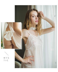 SXLH popüler kadınlar için romantik yumuşak duygu seksi sıcak iç çamaşırı örgü iç çamaşırı <span class=keywords><strong>Babydoll</strong></span> pijama fetiş iç çamaşırı - Product Image 3