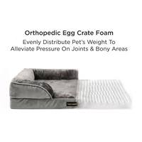 Yangyangpet Bestseller Maßgefertigtes Großes Wasserdichtes Orthopädisches Hundebett mit Innerer Eierschachtel-Schaumstoffmatte