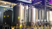 200l 500l 1000l 1500l 2000l 50000l réservoirs de fermentation/bière en acier inoxydable à vendre/équipement de restaurant usagé