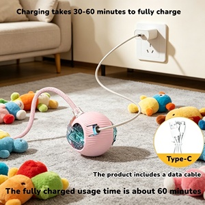 Interactive Cat Ball Toy Automatic Rolling Ball with Tail Rechargeable Smart Pet Interactive Toy Intelligent Mouse for Cat - Product Image 6