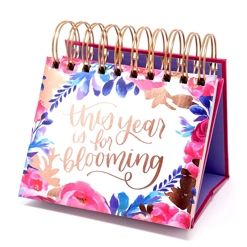 Nieuw Product Groothandel Maandelijkse Muurkalenders Custom Cmyk Full Colors Days Desk Adventskalender Tafelkalender Afdrukken