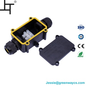 Boîte <span class=keywords><strong>de</strong></span> jonction <span class=keywords><strong>de</strong></span> borne extérieure étanche Ip68 avec 2 supports <span class=keywords><strong>de</strong></span> matériel PC pour connexion à 3 voies <span class=keywords><strong>de</strong></span> lumière sous-marine - Product Image 3