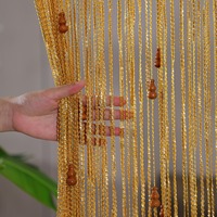 Rideau de perles pour porte, panneau mural à franges, séparateur de fenêtre, rideau à franges pour mariage, café, restaurant, écran à pampilles en cristal