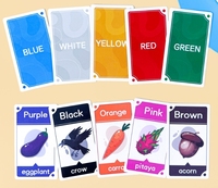 Fabricants d'apprentissage pour tout-petits Carte d'enseignement pour enfants Impression colorée Matériaux en papier écologiques Cartes flash en anglais pour les tout-petits