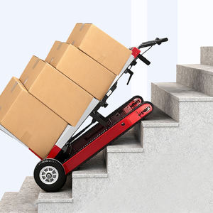 Tragbarer Vierrad-Motorisierter Treppensteiger Klappbarer Elektrischer Plattform-Transportwagen OEM 400kg Werkzeuge - Product Image 3