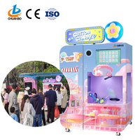 Máquina Expendedora de Algodón de Azúcar con Pantalla Táctil Comercial, Nuevo Diseño, Fabricada por Fábrica OEM ODM en China, Tecnología Chuanbo