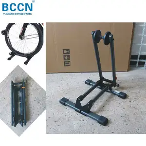 Bike Rack Bike Foldable Stand Bike Floor Stand, foldable design, steel material, easy take and store