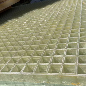 Grille en FRP à mailles ouvertes carrées haute résistance, couleur translucide, moule en résine de <span class=keywords><strong>vinyle</strong></span> ester, grille en FRP transparente, moule en grille en FRP - Product Image 6