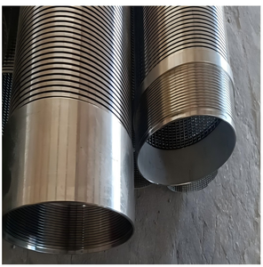 Tubo de filtro de agua Johnson personalizado con malla ranurada continua de alambre en cuña para <span class=keywords><strong>control</strong></span> de arena - Product Image 6