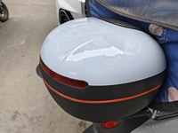 Usine directe ABS PP grande taille large moto boîte à bagages coffre moto boîtes de queue moto boîtes de queue moto