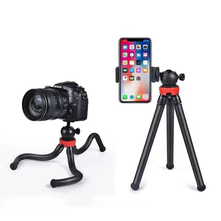 360-Graden Roterende Octopus Camera Statief Mobiele Telefoon Houders Flexibele Selfie Stand Voor Gopro