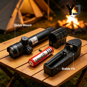 Mirino Laser <span class=keywords><strong>LED</strong></span> Rosso e Verde Regolabile su e giù, sinistra e destra, Impermeabile, Resistente ai Terremoti, Illuminazione per Esterni - Product Image 1