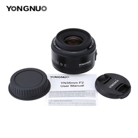 YONGNUO – objectif de caméra à mise au point automatique pour Canon DSLR 600D 70D 60D 6D yn35 mm F2, objectif principal grand angle 35mm