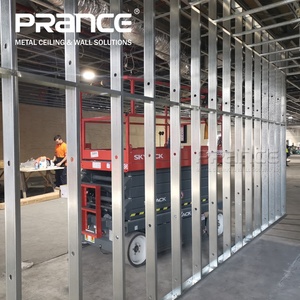 Thép Mạ Kẽm Kim Loại Stud Giá Kim Loại Stud Vách Thạch Cao Hệ Thống Mạ Kẽm Stud Và Theo Dõi - Product Image 3