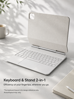 Nouveau clavier magnétique sans fil en plastique pour tablette avec prise en charge multi-appareils, design ultra-fin rechargeable pour tablettes et ordinateurs portables