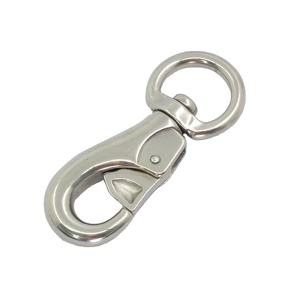 Gancho a presión de <span class=keywords><strong>toro</strong></span> de acero inoxidable de alta calidad, ojo giratorio, grado marino, directo de fábrica - Product Image 3