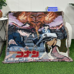 Chăn Các Nhà Sản Xuất Tùy Biến Nhanh Chóng Anime Dệt Tấm Thảm Chăn Với Sofa Chăn - Product Image 1