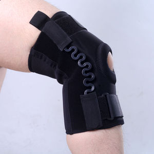 Attelle de genou réglable en néoprène à rotule ouverte, avec ressort et sangle, la plus vendue pour le sport - Product Image 2