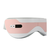 Masseur oculaire sans fil pliable à chaleur et vibrations, appareil de massage pour la relaxation des yeux avec Bluetooth