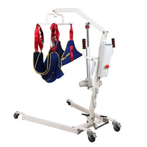 Machine de transfert électrique mobile KS pour personnes âgées avec harnais et roues pour usage domestique et soins infirmiers - Product Image 1