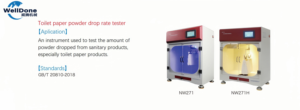 Paquete WellDone Sanitary QC: probadores de absorción/dispersabilidad/tasa de caída | Certificado GB/T | Serie NW - Product Image 6