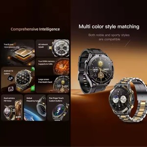 Smartwatch T7 4G Rete Completa Fotocamera AMOLED 128G Risposta Chiamate Pagamenti Direzione Qibla IP67 Touch HD - Product Image 3