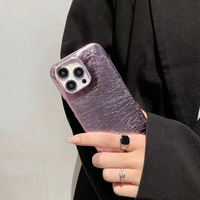 Nouvelle coque de téléphone portable en cuir PU de luxe argentée, antichoc, design feuille d'aluminium, pour iPhone 11, 13, 14 Pro Max, vente en gros