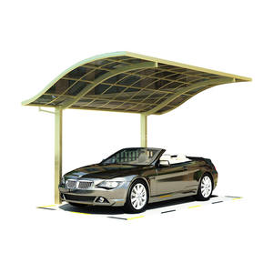 Grands panneaux <span class=keywords><strong>de</strong></span> toit arqués en pc, imperméable, 3 ports <span class=keywords><strong>de</strong></span> voiture, garage, abri d'auto pour les propriétaires d'hôtel - Product Image 6
