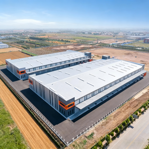 Bâtiment métallique hangar en acier préfabriqué atelier de structure métallique bâtiment d'entrepôt - Product Image 5