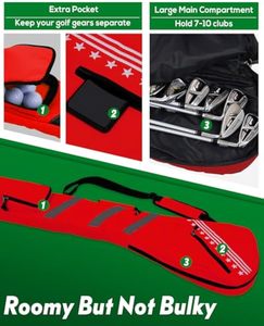 Waterproof Driving <strong>Range</strong> Small Golf Club <strong>Bag</strong> Men and Women Sport Golf Carry <strong>Bag</strong> - Product Image 6