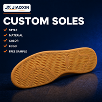 Semelle de chaussure décontractée en caoutchouc gomme, motif nid d'abeille diamanté, souple et légère pour le style urbain