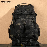 Sac à dos tactique MASTTAC MS7529 40L Thunderbolt, imperméable, en nylon 500D, grande capacité, pour ordinateur portable, randonnée en plein air, unisexe