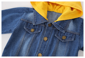 Veste d'hiver pour bébés garçons Manteaux pour bébés Vêtements d'extérieur pour enfants garçons Vêtements en denim <span class=keywords><strong>Manteau</strong></span> - Product Image 5
