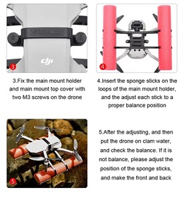 STARTRC - <span class=keywords><strong>Kit</strong></span> de Soporte Flotante para Aterrizaje en Agua para <span class=keywords><strong>DJI</strong></span> <span class=keywords><strong>Mavic</strong></span> <span class=keywords><strong>Mini</strong></span>, Amortiguador de Aterrizaje, Soporte de Entrenamiento para <span class=keywords><strong>DJI</strong></span> <span class=keywords><strong>Mini</strong></span> <span class=keywords><strong>2</strong></span> SE, Accesorios para Drones - Product Image 5