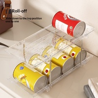 Étagère de rangement de bureau multi-niveaux en plastique, style moderne et simple, autoportante, librement combinable, pour réfrigérateur