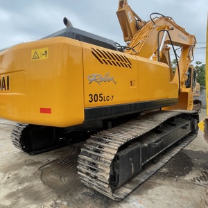 Excavadora de cadenas Hyundai 305LC-7 usada, excavadora hidráulica de 30 toneladas, maquinaria de construcción - Product Image 4